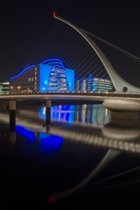 All Shiny and New - The Samuel Beckett Bridge and National Exhibition Centre